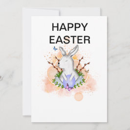 Paaskonijn Feestdagenkaart