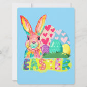 PAASKONIJN FEESTDAGENKAART (Voorkant)