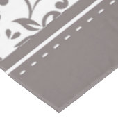 Paaskonijn Floral-bruin Tafelkleed (Gekanteld)