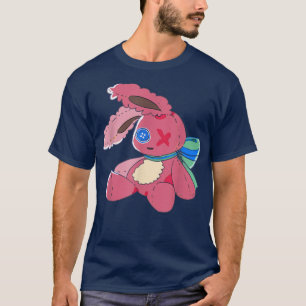Paaskonijn Gothic Cute Kawaii Bunny for Girls T-shirt