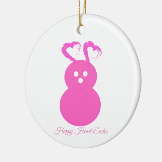 Paaskonijn Hart Ornament (Links)