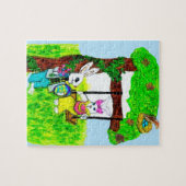 PAASKONIJN HOFMAKEN puzzel (Horizontaal)