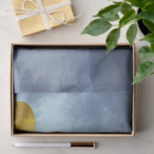 Paaskonijn in sneeuw met eieren tissuepapier (Geschenk)