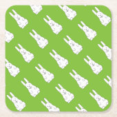 Paaskonijn Kartonnen Onderzetters (Voorkant)