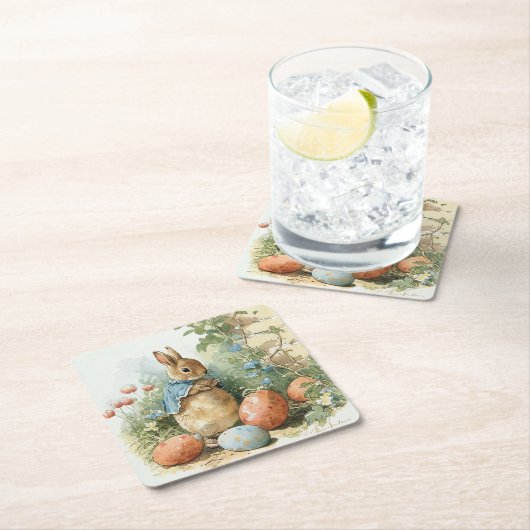 Paaskonijn Kartonnen Onderzetters (Insitu)