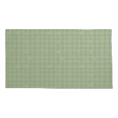 Paaskonijn Kip Groen geruite Patroon Kussensloop (Achterkant-Links)