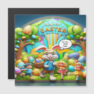 Paaskonijn magisch land