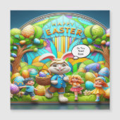 Paaskonijn magisch land (Voorkant)