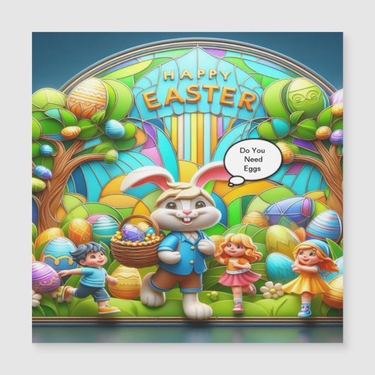 Paaskonijn magisch land (Voorkant)