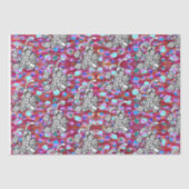 Paaskonijn met rode eieren tissuepapier (Voorkant)