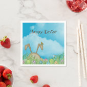 Paaskonijn met vlinder servet (Insitu)