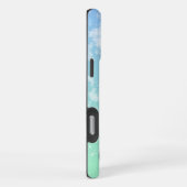 Paaskonijn op paaseieren iPhone hoesje (Rechterkant)