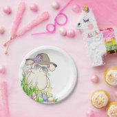 Paaskonijn Papieren Bordje (Feest)