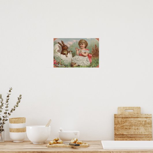 Paaskonijn Poster (Keuken)