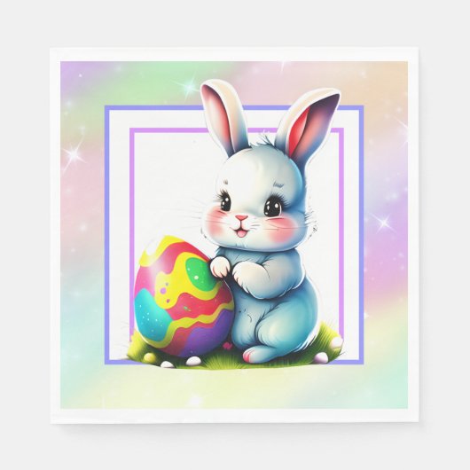 Paaskonijn Servet (Voorkant)