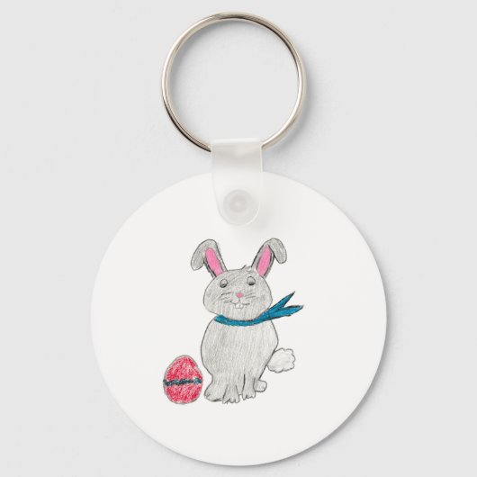 Paaskonijn Sleutelhanger (Voorkant)
