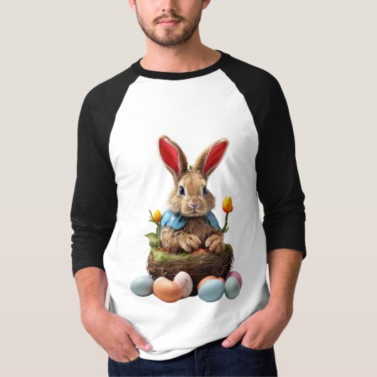 Paaskonijn T-shirt (Voorkant)