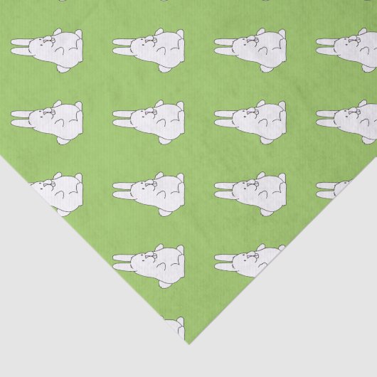 Paaskonijn Tissuepapier (Detail)