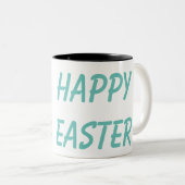 Paaskonijn Tweekleurige Koffiemok (Voorkant rechts)