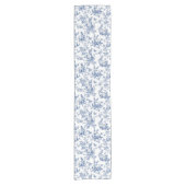 Paaskonijnen Chinoiserie Pattern Korte Tafelloper (Voorkant)