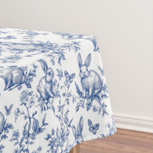 Paaskonijnen Chinoiserie Pattern Tafelkleed (Voorbeeld)