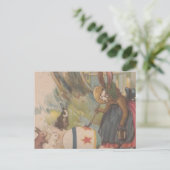 paaskonijnen feestdagenkaart (Staand voorkant)