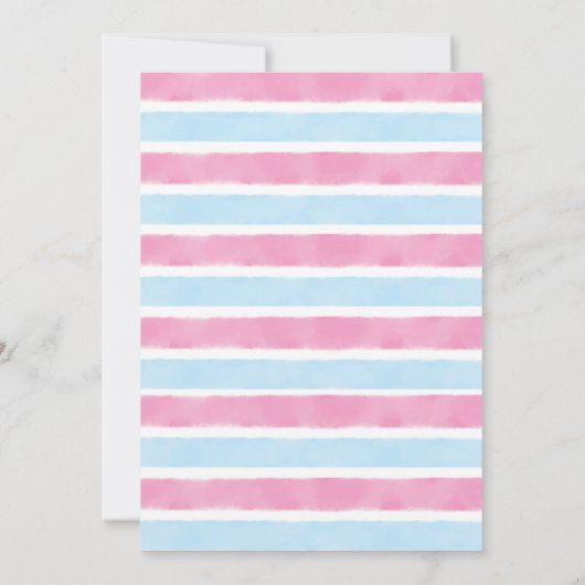 PAASKONIJNEN GESLACHT ONTHULLEN KAART (Achterkant)