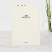 Paaskonijnenbloem Kaart (Achterkant)