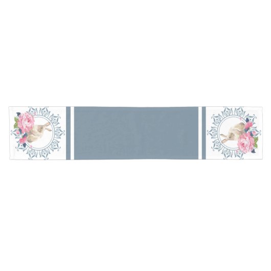 Paaskonijnenbloem Korte Tafelloper (Horizontaal)