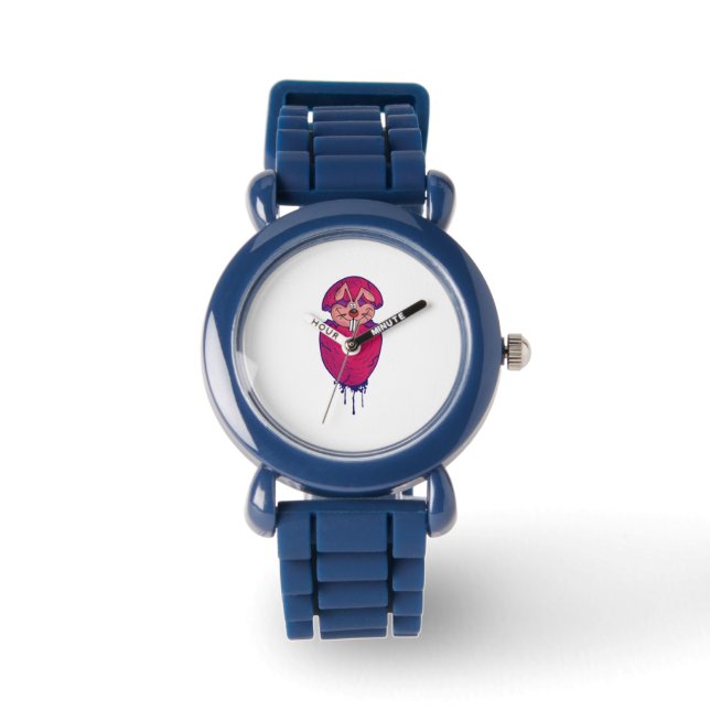 Paaskonijnenei, Happy Paasdag Horloge (Voorkant)