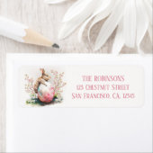 Paaskonijneneieren en -Waterverven - Etiket (Insitu)