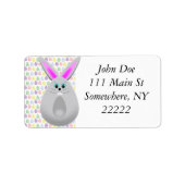 Paaskonijneneieren Etiket (Voorkant)