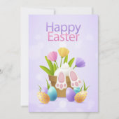 Paaskonijnenfeestdag Kaart (Voorkant)