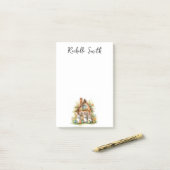 paaskonijnenhuis post-it® notes (Op bureau)