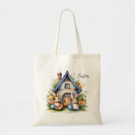paaskonijnenhuis tote bag