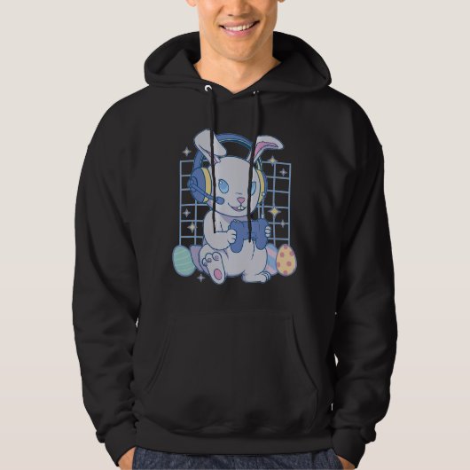 Paaskonijnenmeisjes Vrouwen Pasen Hoodie (Voorkant)