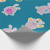Paaskonijnenpakpapier Cadeaupapier
