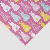 Paaskonijnenpatroon Tissuepapier (Detail)