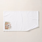 Paaskonijntjes, eendjes, bloemen en kruis bad handdoek (Handdoek)