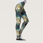  paaskonijntjes geweven Afbeelding Leggings (Rechts)