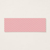 Paaskonijntjes Gift Labels Mini Visitekaartjes (Achterkant)