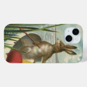 paaskonijntjes in een boot met paaseieren Case-Mate iPhone case (Achterkant (horizontaal))