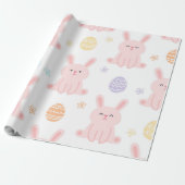Paaskonijntjes & Paaseieren Cadeaupapier (Uitgerold)