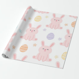 Paaskonijntjes & Paaseieren Cadeaupapier