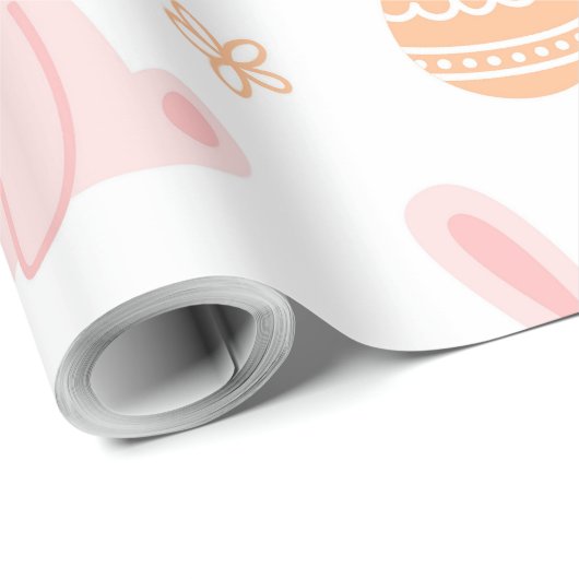 Paaskonijntjes & Paaseieren Cadeaupapier (Rol Hoek)