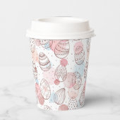 Paaskopjes voor eierpapier papieren bekers (Achterkant)
