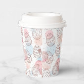 Paaskopjes voor eierpapier papieren bekers (Rechts)