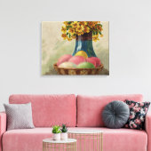 Paaskorenvloeren Antiek Canvas Afdruk (Insitu (Woonkamer))