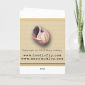 Paaskorenvloeren Antiek Feestdagen Kaart (Achterkant)