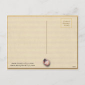 Paaskorenvloeren Antiek Feestdagenkaart (Achterkant)